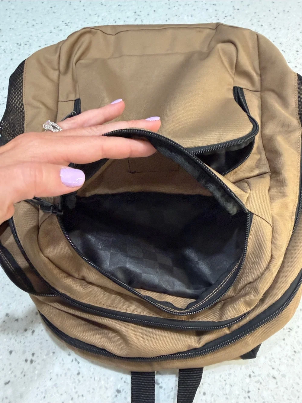 Vans versatile backpack